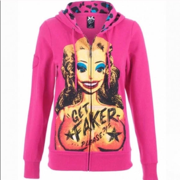 🖤 Iron Fist Get Faker Hoody Sweatshirt - Picture 2 of 5